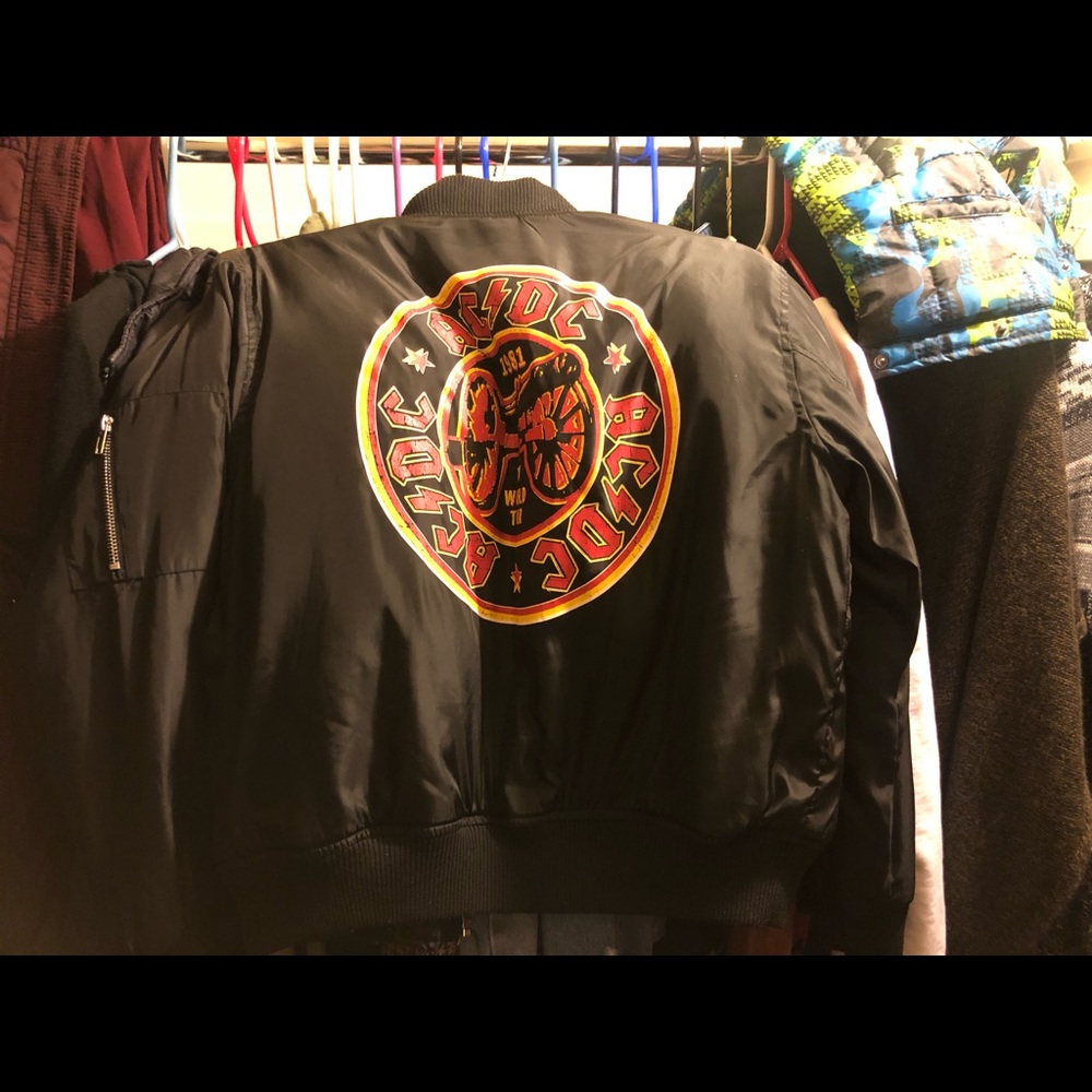 ACDC WORLD TOUR BOMBER JACKET